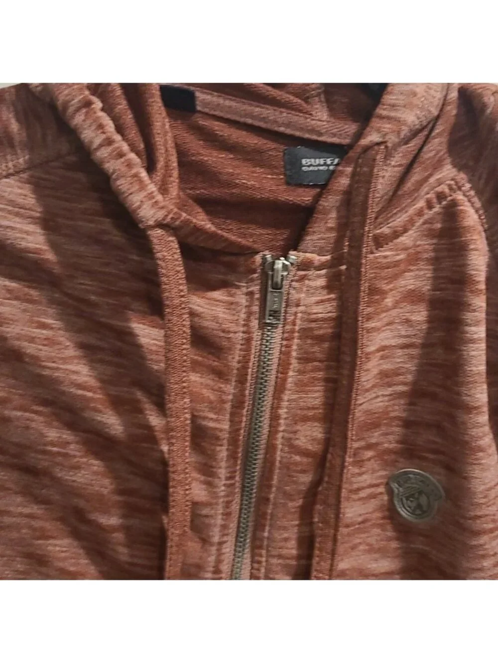 Buffalo lightweight zip up hoodie would Drawstring